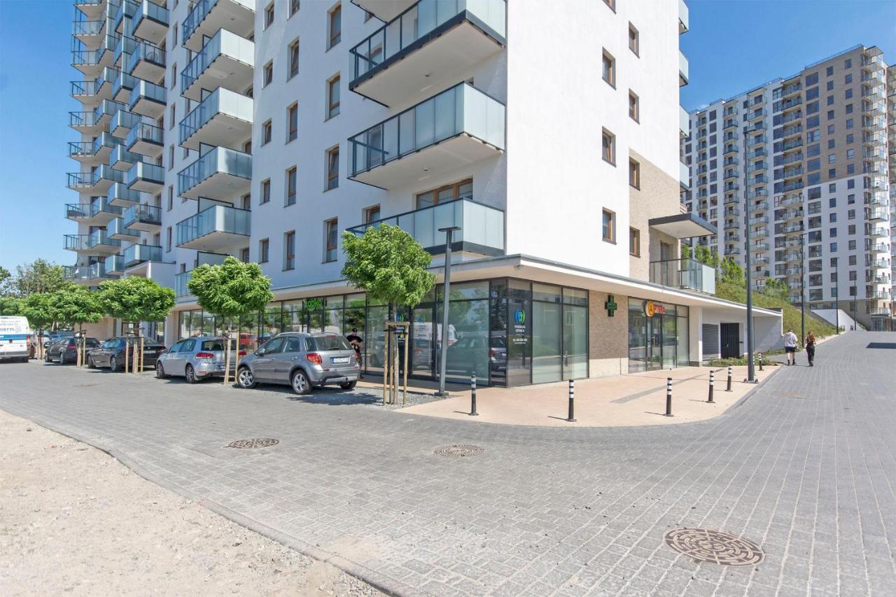 Glow Apartments, Apartamenty Nowa Letnica Gdaňsk Exteriér fotografie