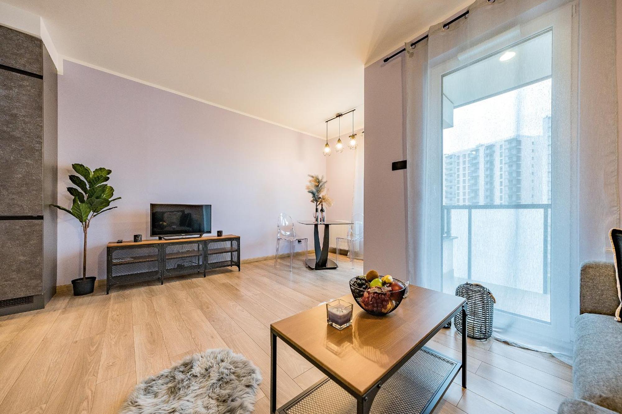 Glow Apartments, Apartamenty Nowa Letnica Gdaňsk Exteriér fotografie