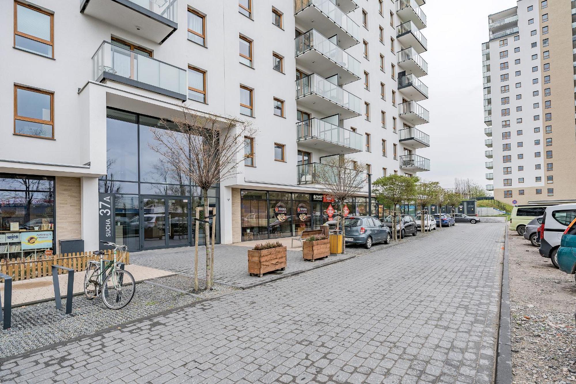 Glow Apartments, Apartamenty Nowa Letnica Gdaňsk Exteriér fotografie