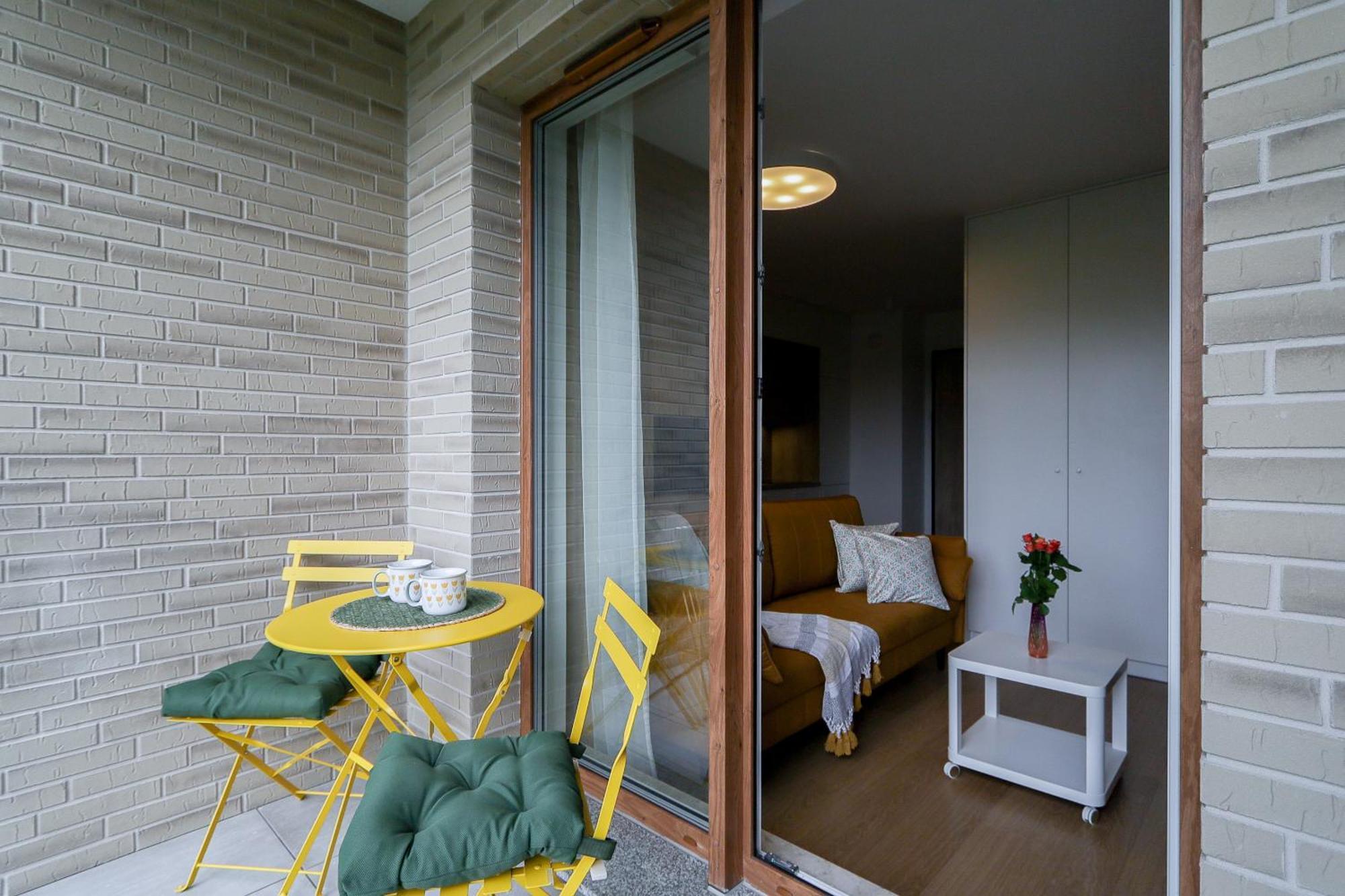 Glow Apartments, Apartamenty Nowa Letnica Gdaňsk Exteriér fotografie