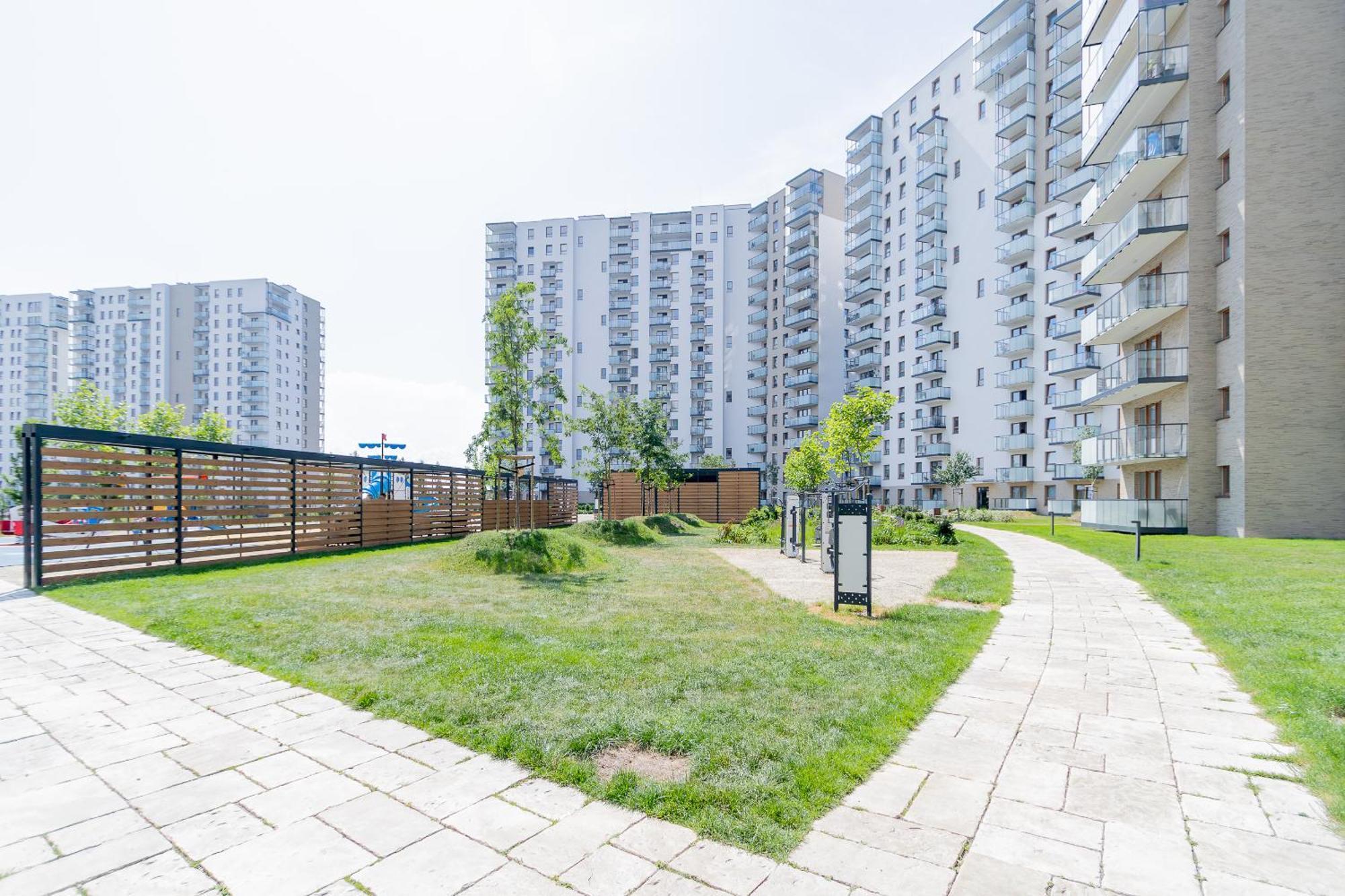 Glow Apartments, Apartamenty Nowa Letnica Gdaňsk Exteriér fotografie