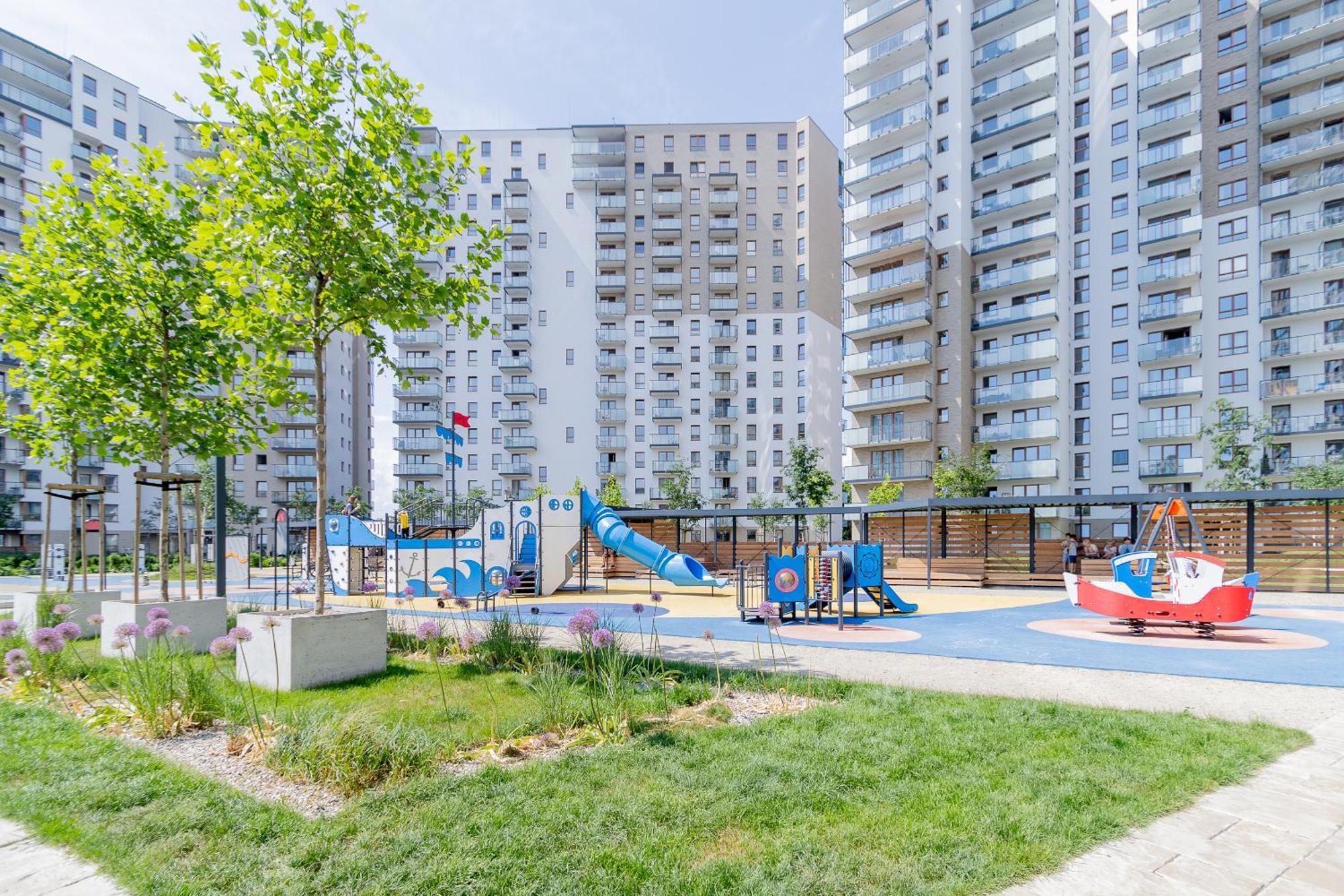 Glow Apartments, Apartamenty Nowa Letnica Gdaňsk Exteriér fotografie