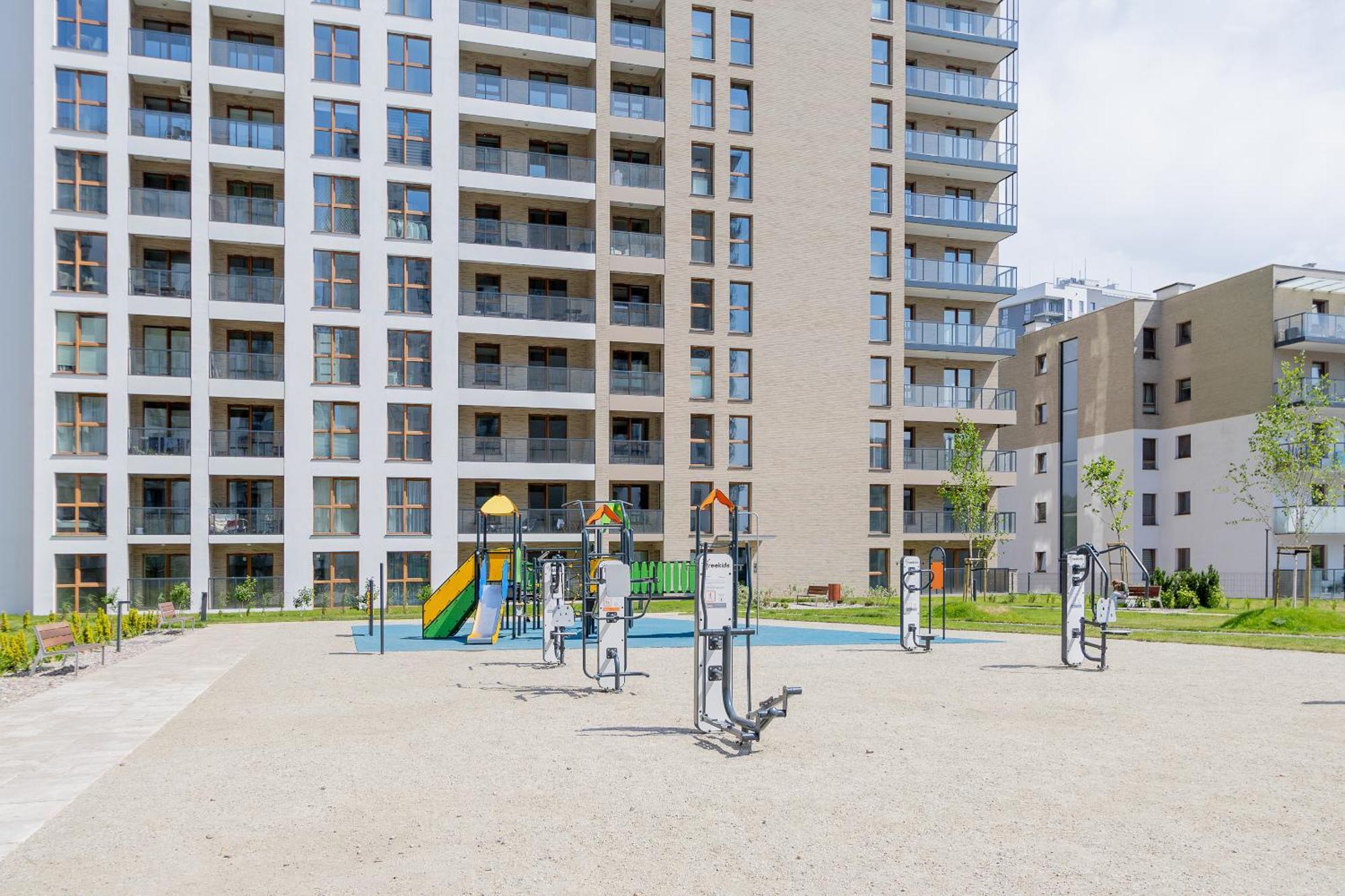 Glow Apartments, Apartamenty Nowa Letnica Gdaňsk Exteriér fotografie