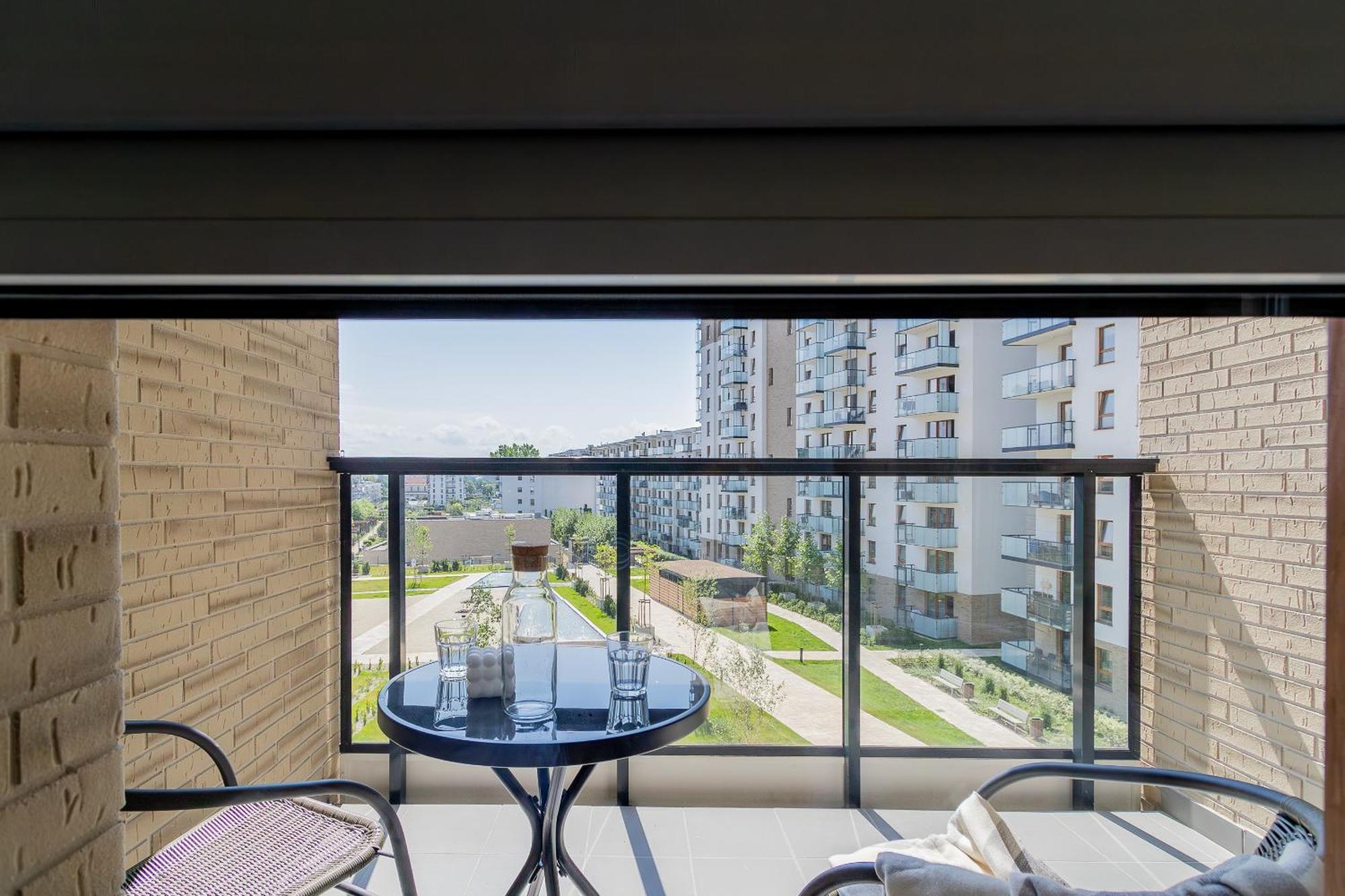 Glow Apartments, Apartamenty Nowa Letnica Gdaňsk Exteriér fotografie