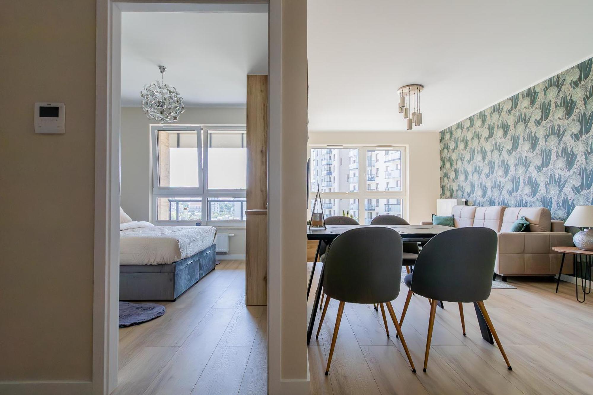 Glow Apartments, Apartamenty Nowa Letnica Gdaňsk Exteriér fotografie