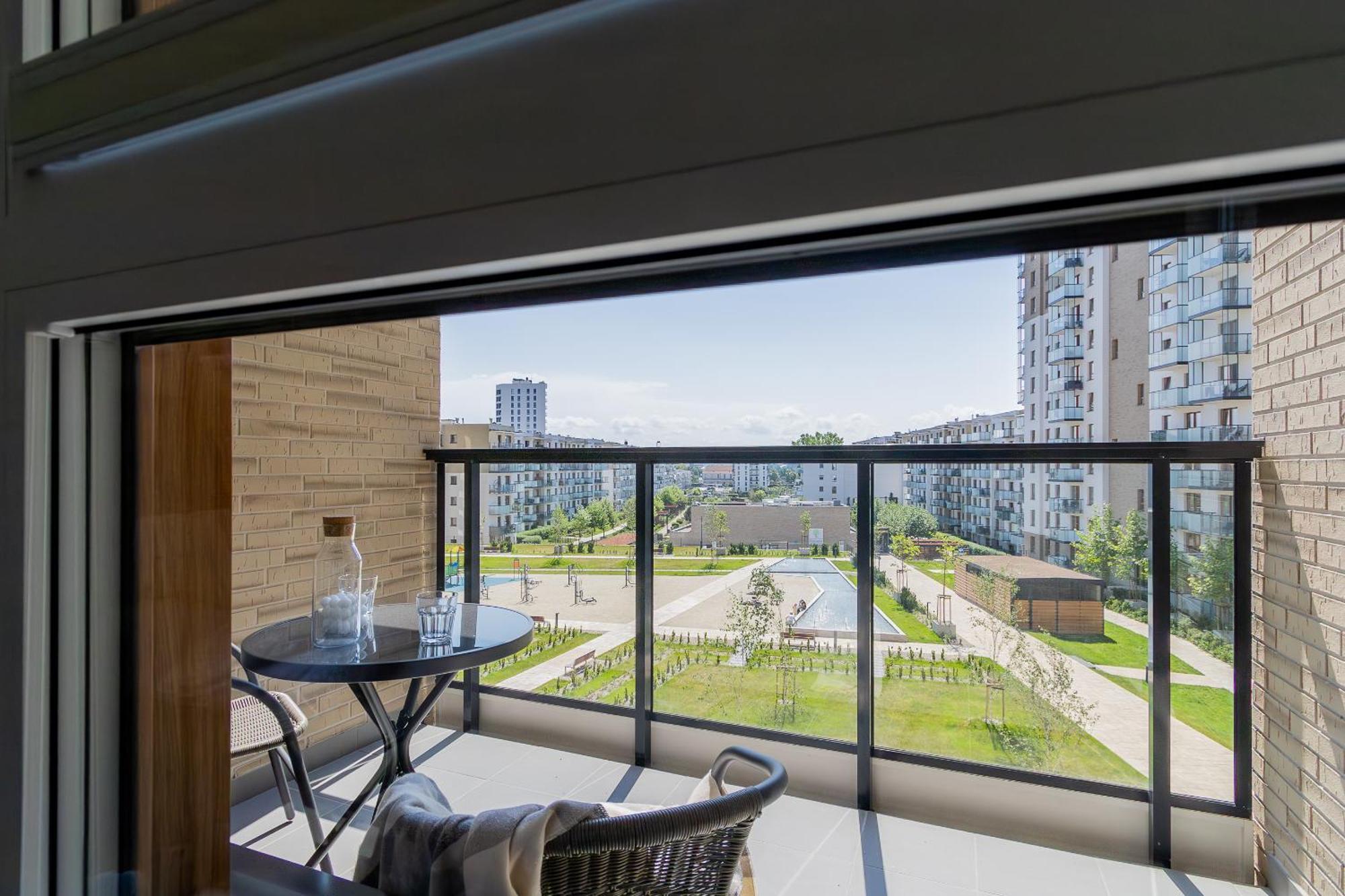 Glow Apartments, Apartamenty Nowa Letnica Gdaňsk Exteriér fotografie